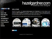 Tablet Screenshot of hazelgardner.com
